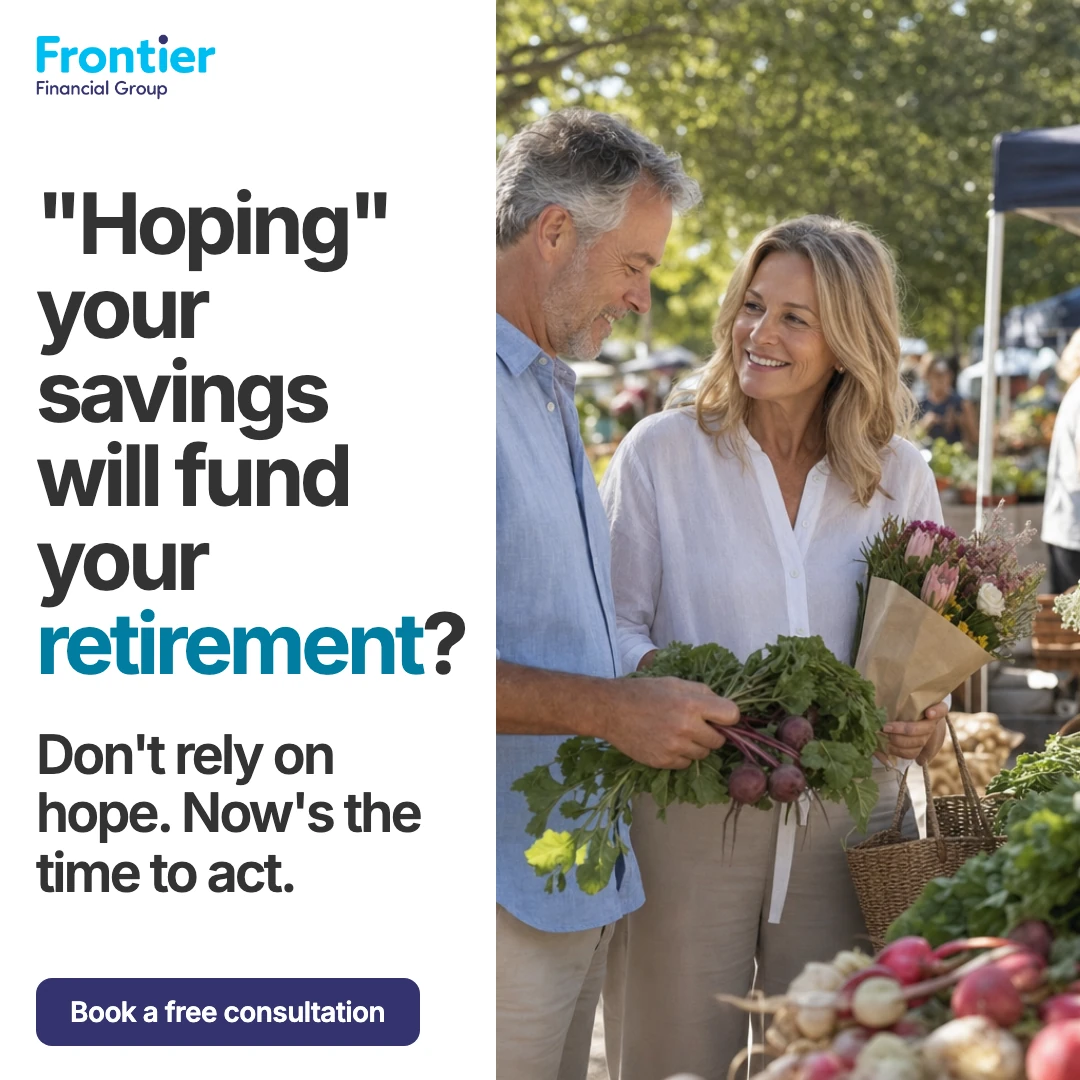 Retirement income uncertainty ad creative
